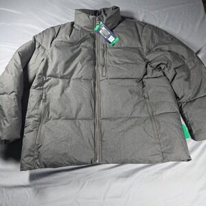 Nautica Men's Puffer Jacket, XL, Heather Gray, NWT